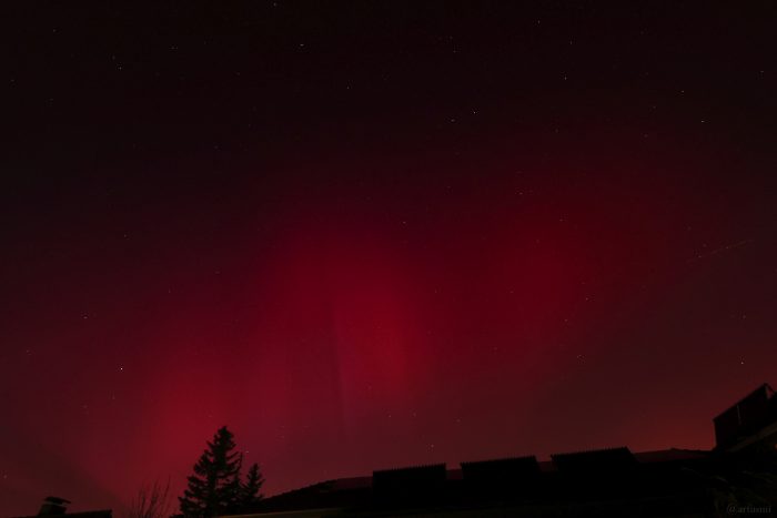 Polarlichtnacht in Eisingen am 10. Mai 2024