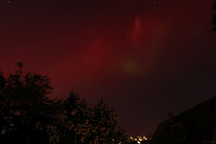 Polarlichtnacht in Eisingen am 11. Mai 2024