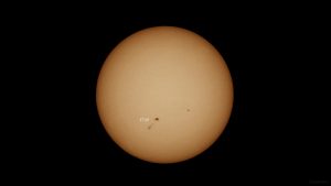 Sonnenfleckenaktivität am 9. Juli 2024